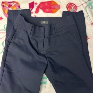 LOFT Men's Deep Blue Dress Pants
